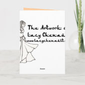 Cartes de Capricorn Bellydancer (Dos)