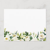 Cartes de capsule temps Fleur blanche et Mariage v (Dos)