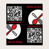 Cartes de carreaux pour clients et compteurs (Extérieur déplié)