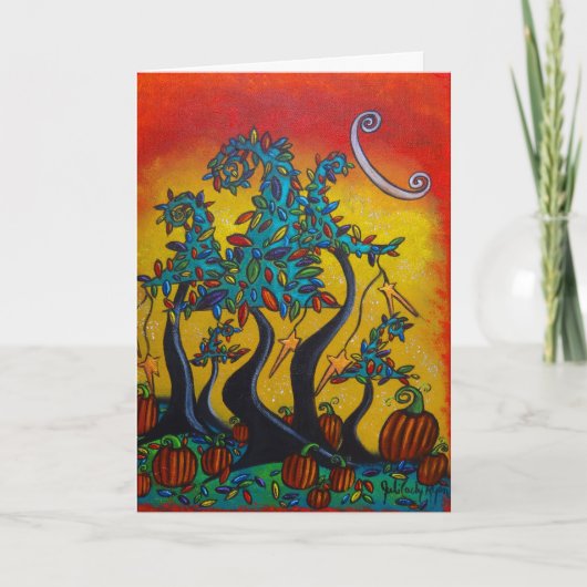 Cartes de célébration d'automne (Devant)