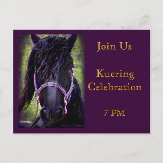 Cartes de célébration Kuering (Devant)