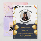 Cartes de célébration personnalisables 2024 (Devant / Derrière)