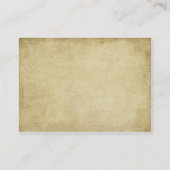 Cartes de certificats-cadeaux Old Homestead-Prim (Dos)