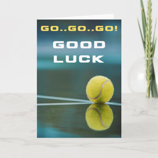 cartes de chance au tennis (Devant)