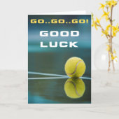 cartes de chance au tennis (Fleur jaune)