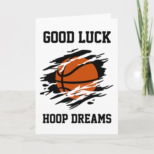 cartes de chance de basket (Devant)