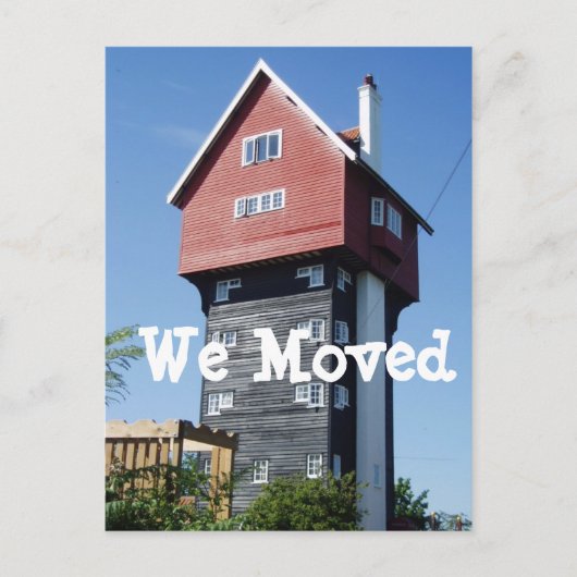 Cartes de Changement d'Adresse Nous Nous Sommes Dé (Devant)