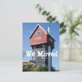 Cartes de Changement d'Adresse Nous Nous Sommes Dé (Debout devant)