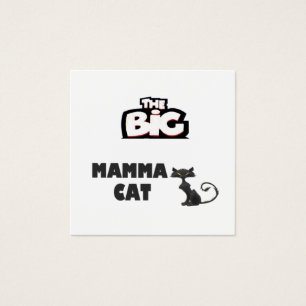 Cartes de chat design noir et blanc