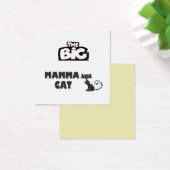 Cartes de chat design noir et blanc (Bureau)