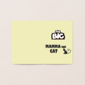 Cartes de chat design noir et blanc (Intérieur)