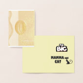Cartes de chat design noir et blanc (Affichage)