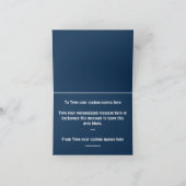 Cartes de chats noires Cartes d'art personnalisées (Intérieur)