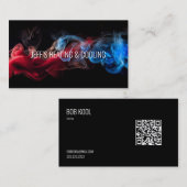 Cartes de chauffage et CA | Code Qr (Devant / Derrière)