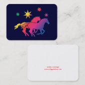 Cartes de cheval (Devant / Derrière)