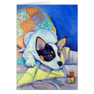 Cartes de chien de bétail australienne