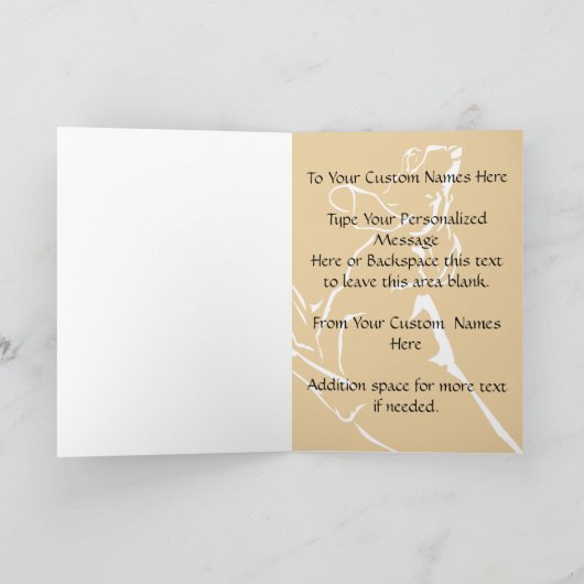 Cartes de chien Hound Carte de voeux personnalisée (Intérieur)