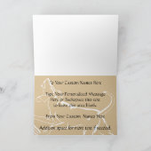 Cartes de chien Hound Carte de voeux personnalisée (Intérieur)