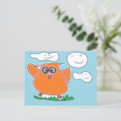 cartes de choux du jour heureux (Debout devant)