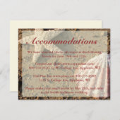 Cartes de clôture de mariage sur la plage - Starfi (Devant / Derrière)