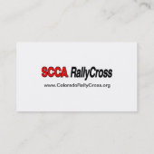 Cartes de CO-RX (Dos)