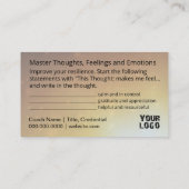 Cartes de coaching (Dos)