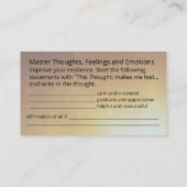 Cartes de Coaching Empower (Dos)