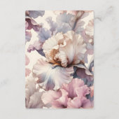 Cartes de codes QR du Fonds pour lune de miel rose (Dos)