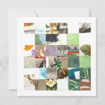 Cartes de collage carré, Artsy, No 2
