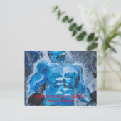 CARTES DE COLLECTEUR CORPS BUILDER PAR PAULA REILL (Debout devant)