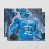 CARTES DE COLLECTEUR CORPS BUILDER PAR PAULA REILL (Devant / Derrière)