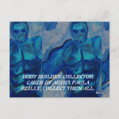 CARTES DE COLLECTEUR CORPS BUILDER PAR PAULA REILL (Dos)