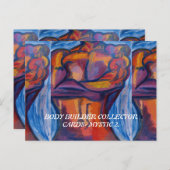 CARTES DE COLLECTEUR CORPS BUILDER PAR PAULA REILL (Devant / Derrière)