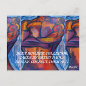 CARTES DE COLLECTEUR CORPS BUILDER PAR PAULA REILL (Dos)