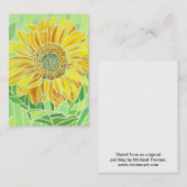 Cartes de collection d'artistes de la mosaïque (Devant / Derrière)