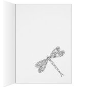 Cartes de coloriage des libellules et des lentille (Intérieur (Droit))