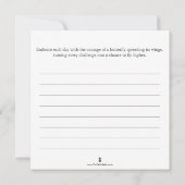 Cartes de coloriage papillon avec Journal (Dos)