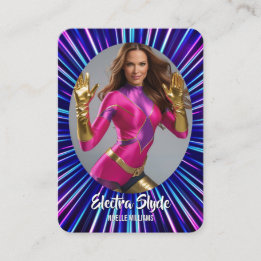 Cartes de commerce Cosplay Neon Hero Glow Coscards