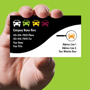 Cartes de commerce de l'automobile