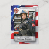 Cartes de commerce de pompiers personnalisées Tous (Devant)