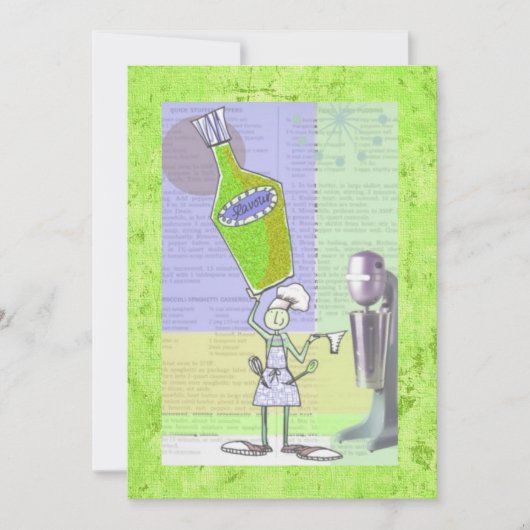 Cartes de commerce de recettes (Devant)