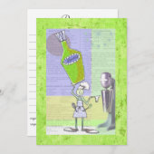 Cartes de commerce de recettes (Devant / Derrière)