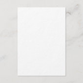 CARTES DE COMPLÉMENT DE FAVEUR mariage - ULTRA-THI (Dos)