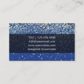 Cartes de conception de Parties scintillant chic p (Dos)