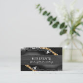 Cartes de conception en marbre chic pour le Gestio (Debout devant)