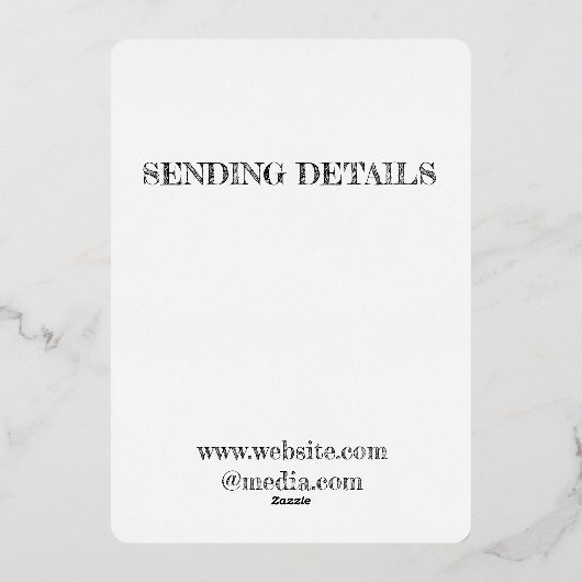 CARTES DE CONCEPTION MINIMALE SIMPAL (Verso)