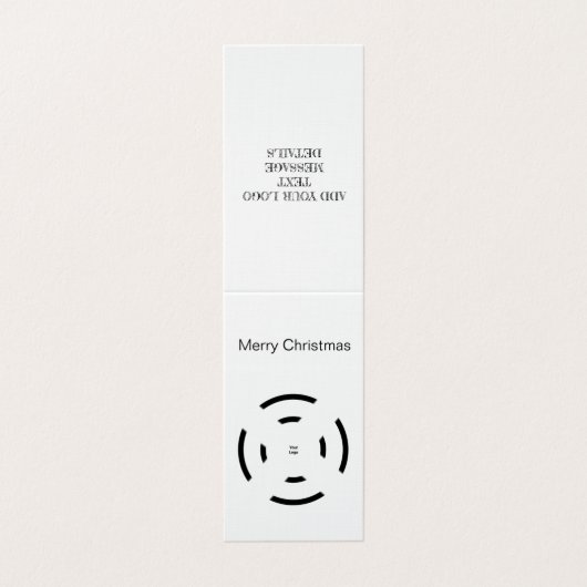 CARTES DE CONCEPTION MINIMALE SIMPAL (Outside Unfolded)