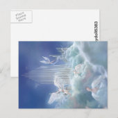 Cartes de condoléances. (Devant / Derrière)