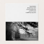 Cartes de condoléances "dernier voyage" (Outside Unfolded)