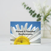 Cartes de conférences parents et enseignants École (Debout devant)